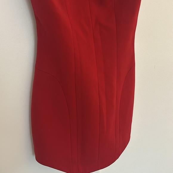 Balmain Red Mini Dress - Picture 5 of 15